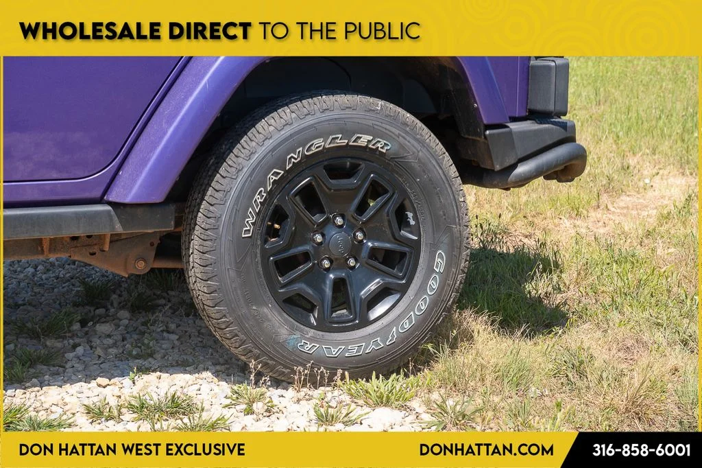 Used 2016 Purple Jeep Unlimited Sahara image 28