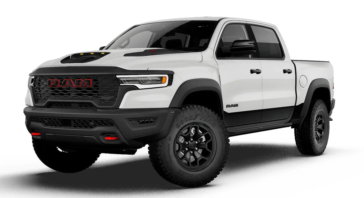 New 2027 Bright White Clear-Coat Exterior Paint RAM TRX image 13