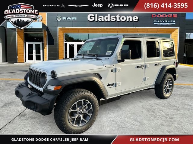 New 2026 Bright White Clear-Coat Exterior Paint Jeep Sport S image 1