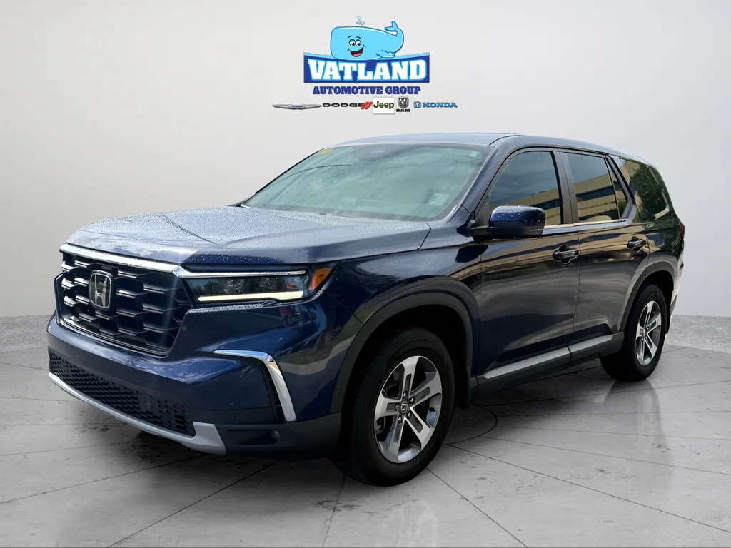 Used 2025 Obsidian Blue Pearl Honda EX-L image 36