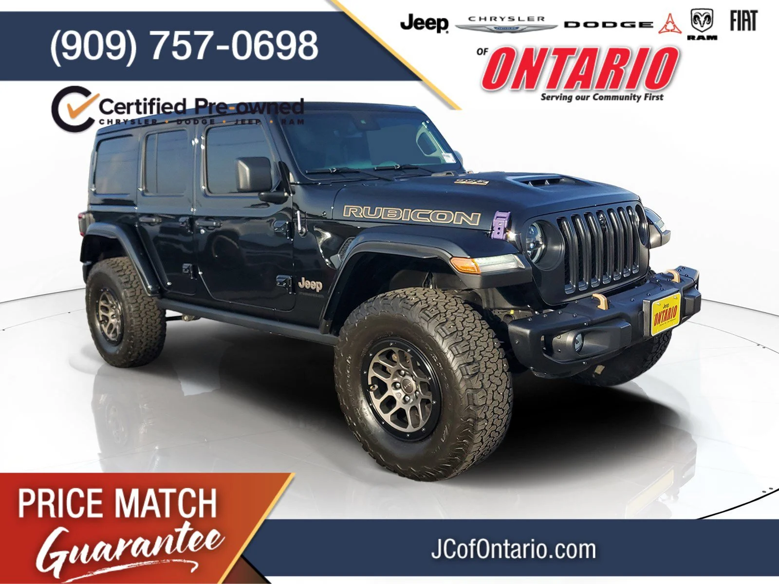 Used 2023 Black Jeep Rubicon 392 image 1