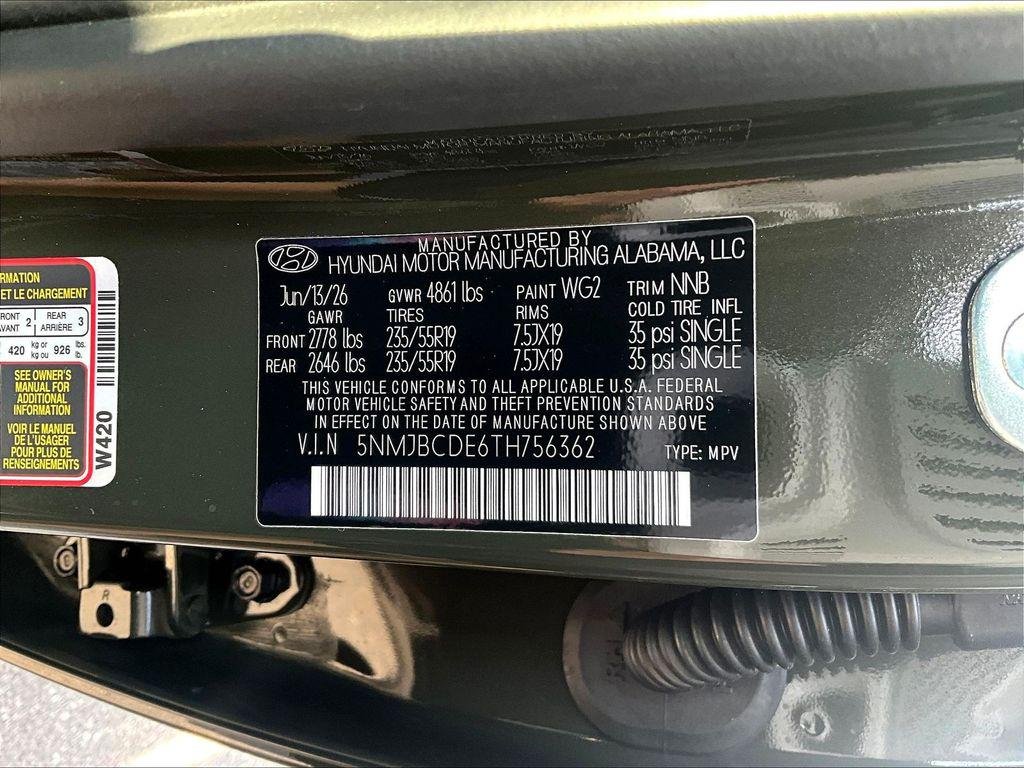 New 2026 Green Hyundai SEL Plus AWD image 27