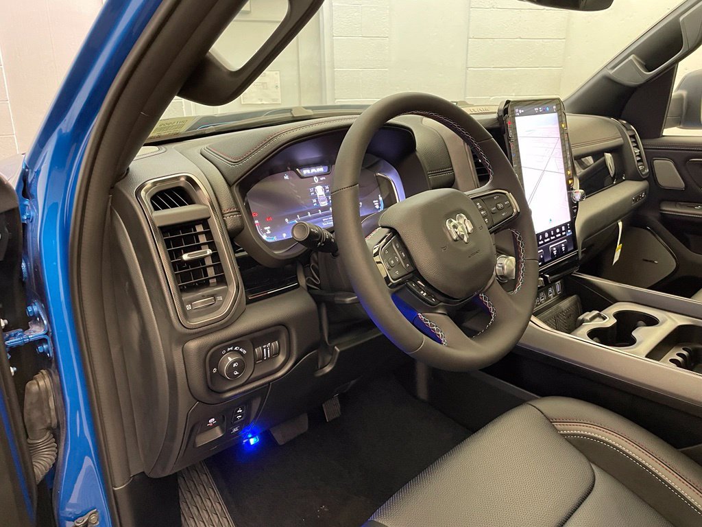 New 2026 Hydro Blue Pearl-Coat Exterior Paint RAM Laramie America 250 image 22