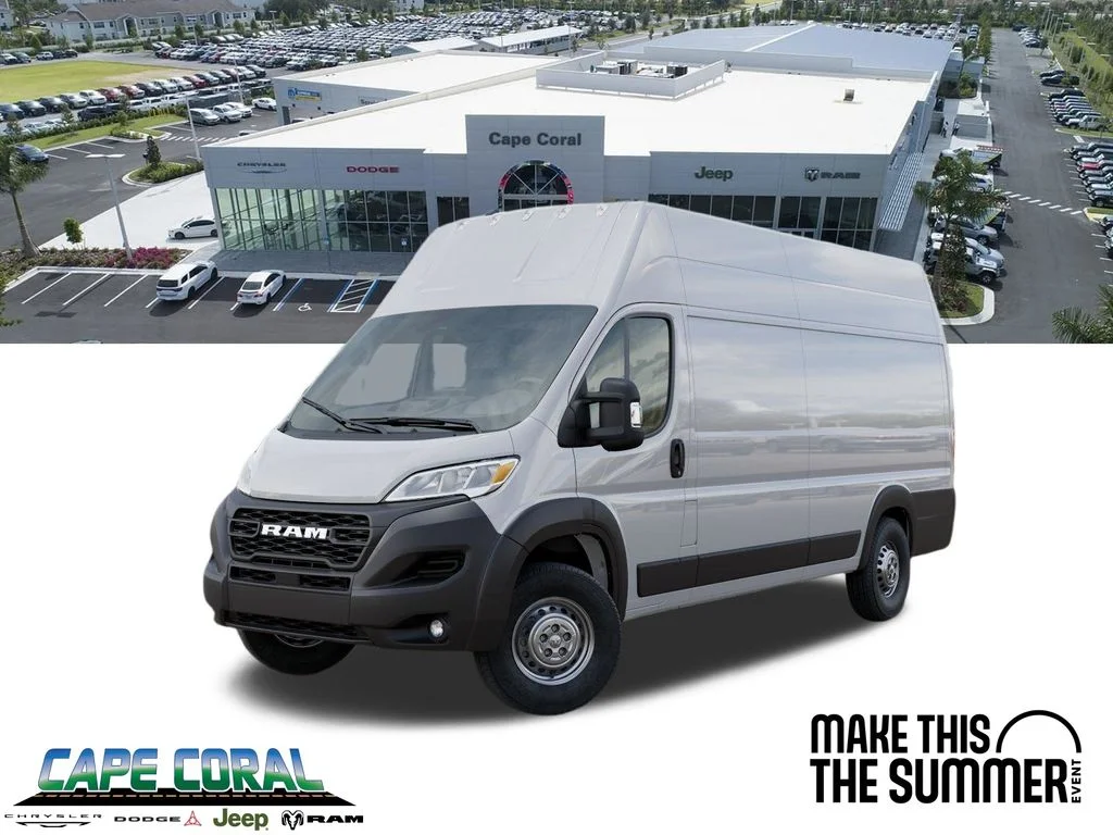 New 2026 Bright White Clear-Coat Exterior Paint RAM Tradesman image 1