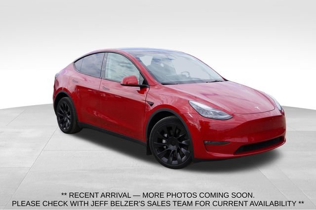 Used 2023 Red Tesla Long Range image 1