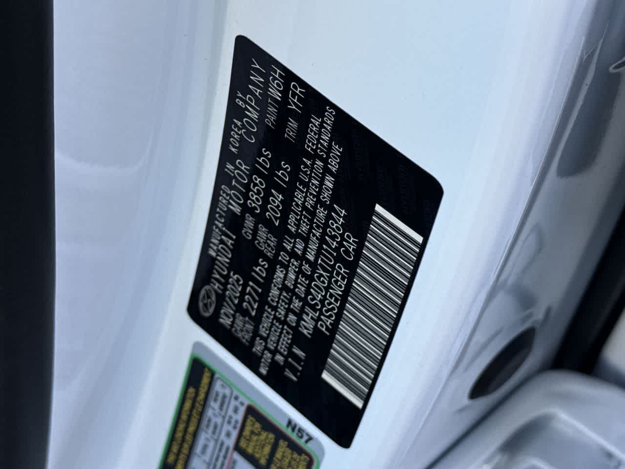 New 2026 Serenity White Hyundai SEL Sport Premium image 29