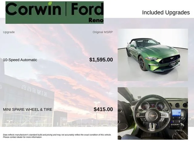 Used 2023 Green Metallic Ford GT Premium image 3