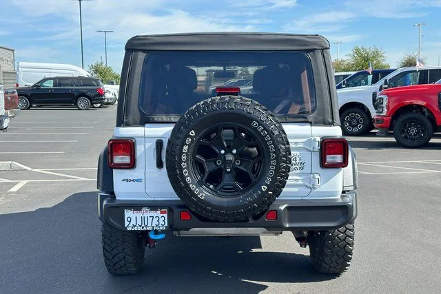 Used 2023 White Jeep Willys 4xe image 8
