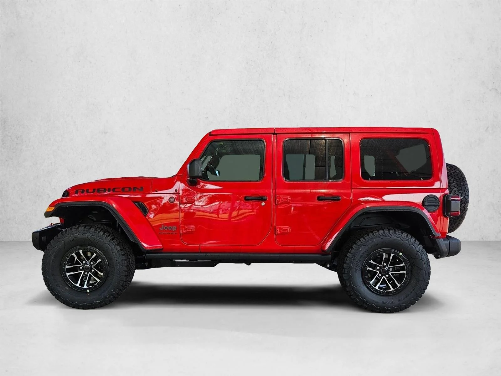 New 2026 Firecracker Red Clear-Coat Exterior Paint Jeep Rubicon X image 5