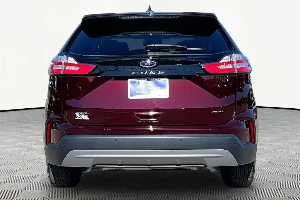 Certified Used 2024 Burgundy Ford SEL image 4