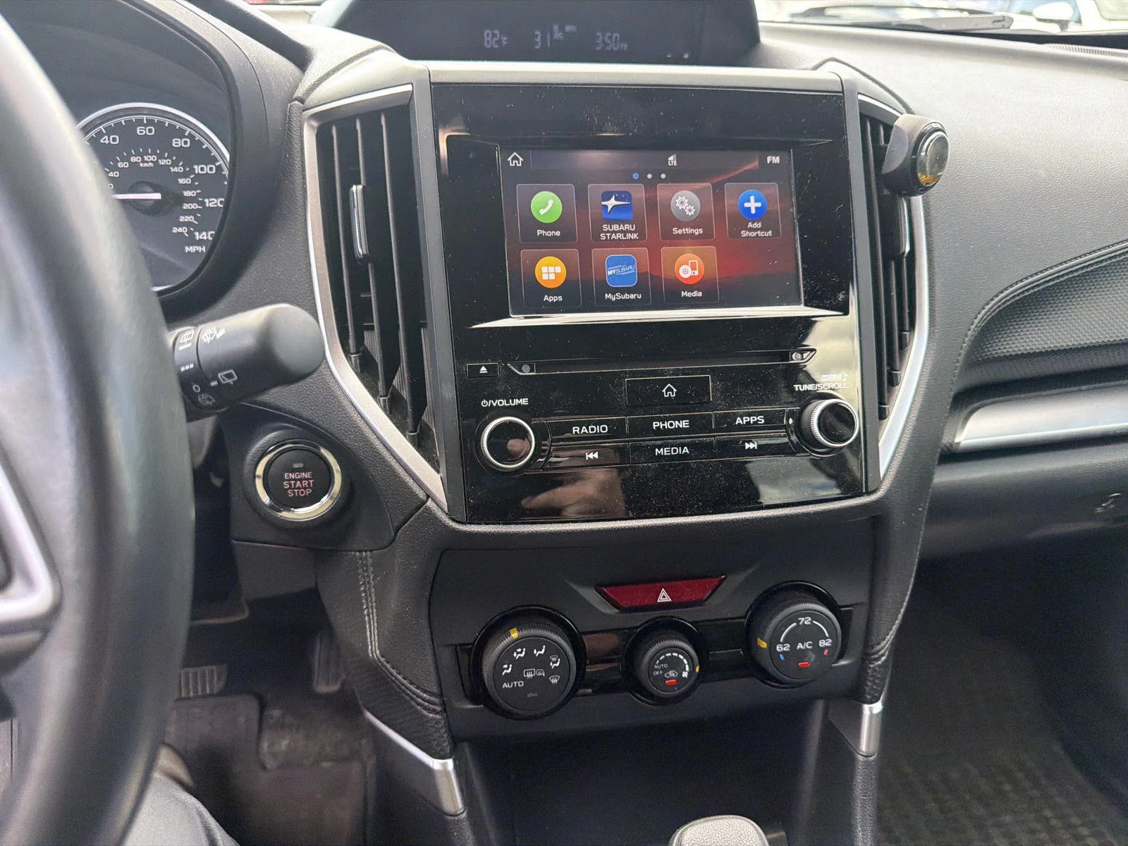 Used 2022 Magnetite Gray Metallic Subaru Premium image 15