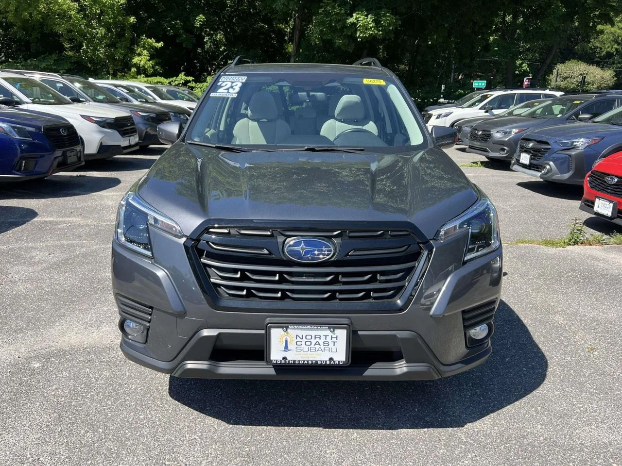 Used 2023 Magnetite Gray Metallic Subaru Premium image 8