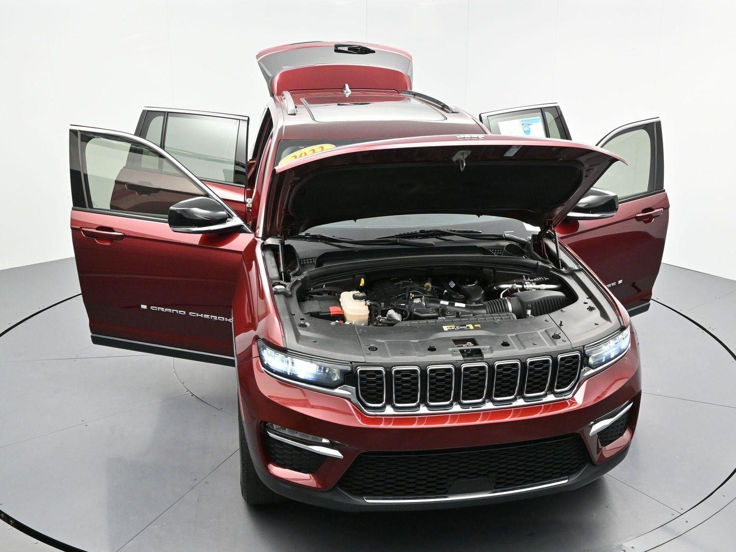 Used 2022 Red Jeep Limited image 47