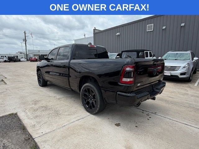Used 2023 Diamond Black Crystal Pearlcoat Ram Laramie image 3