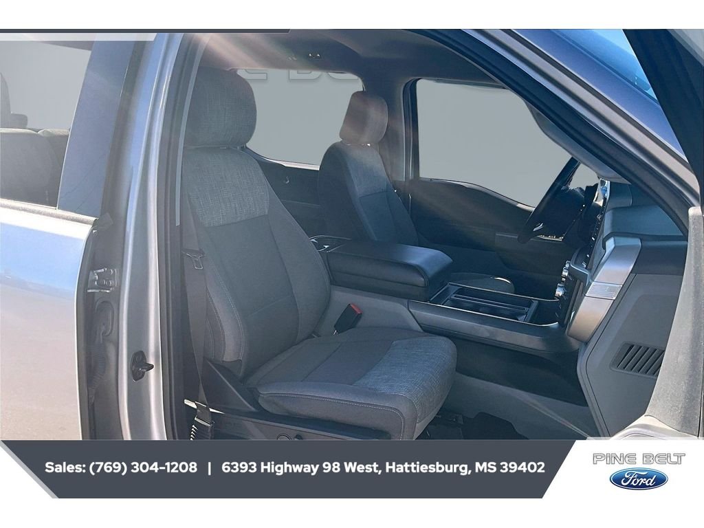 Used 2022 Iconic Silver Metallic Ford XLT image 6