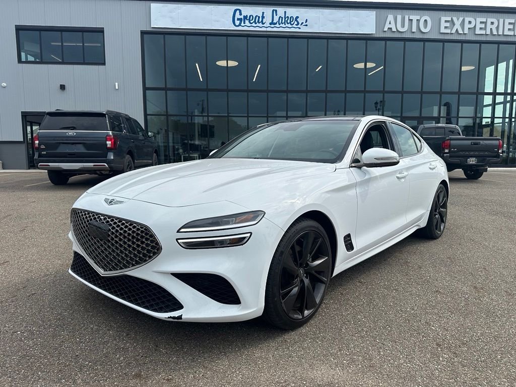 Used 2023 White Genesis 2.0T Sport Prestige image 1