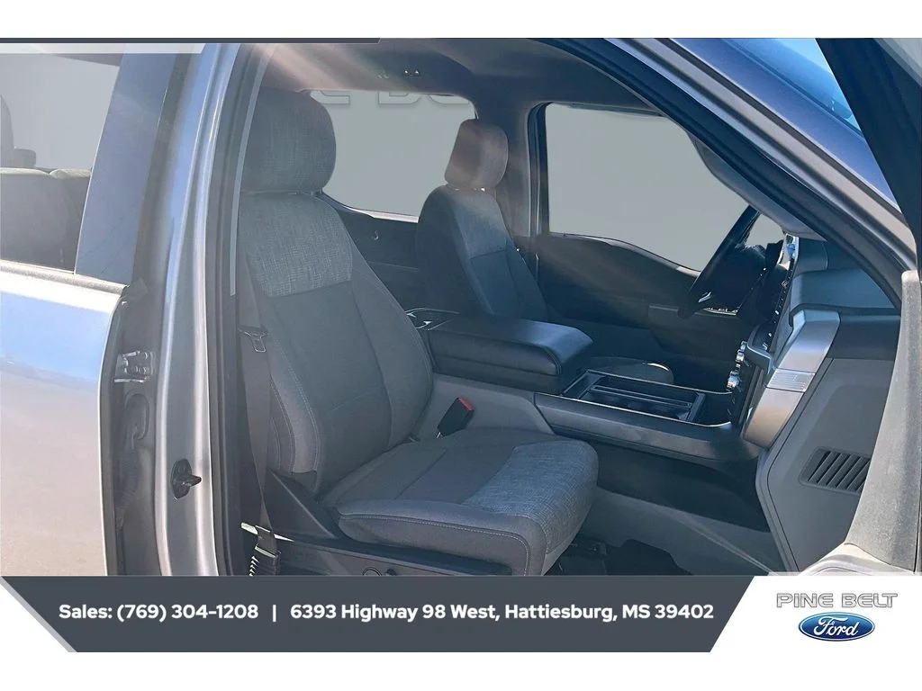 Used 2022 Iconic Silver Metallic Ford XLT image 6
