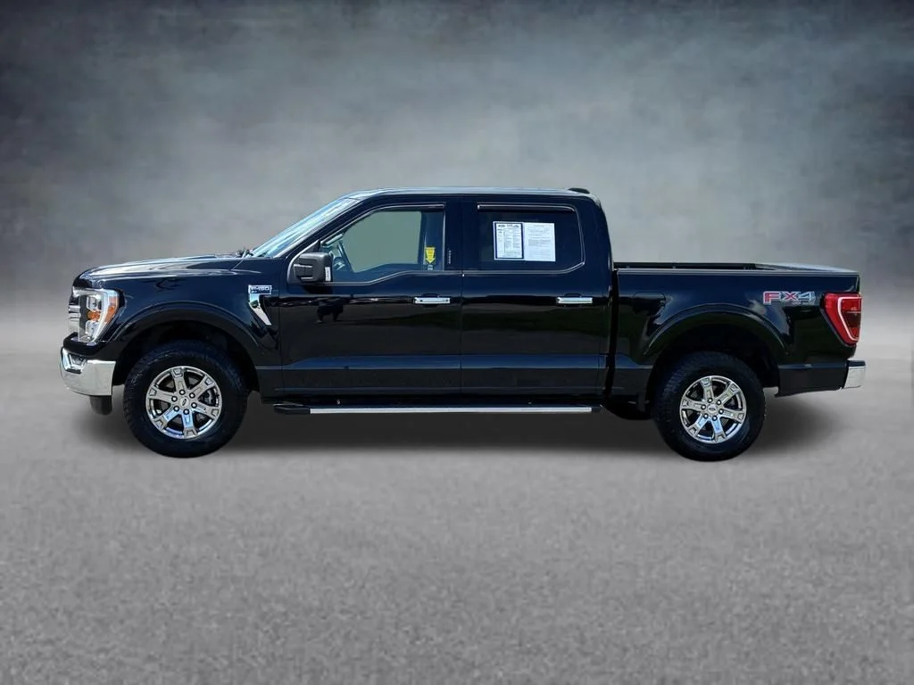 Used 2021 Black Ford XLT image 2