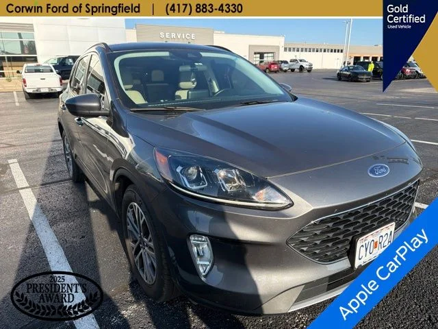 Certified Used 2022 Gray Metallic Ford SEL image 4
