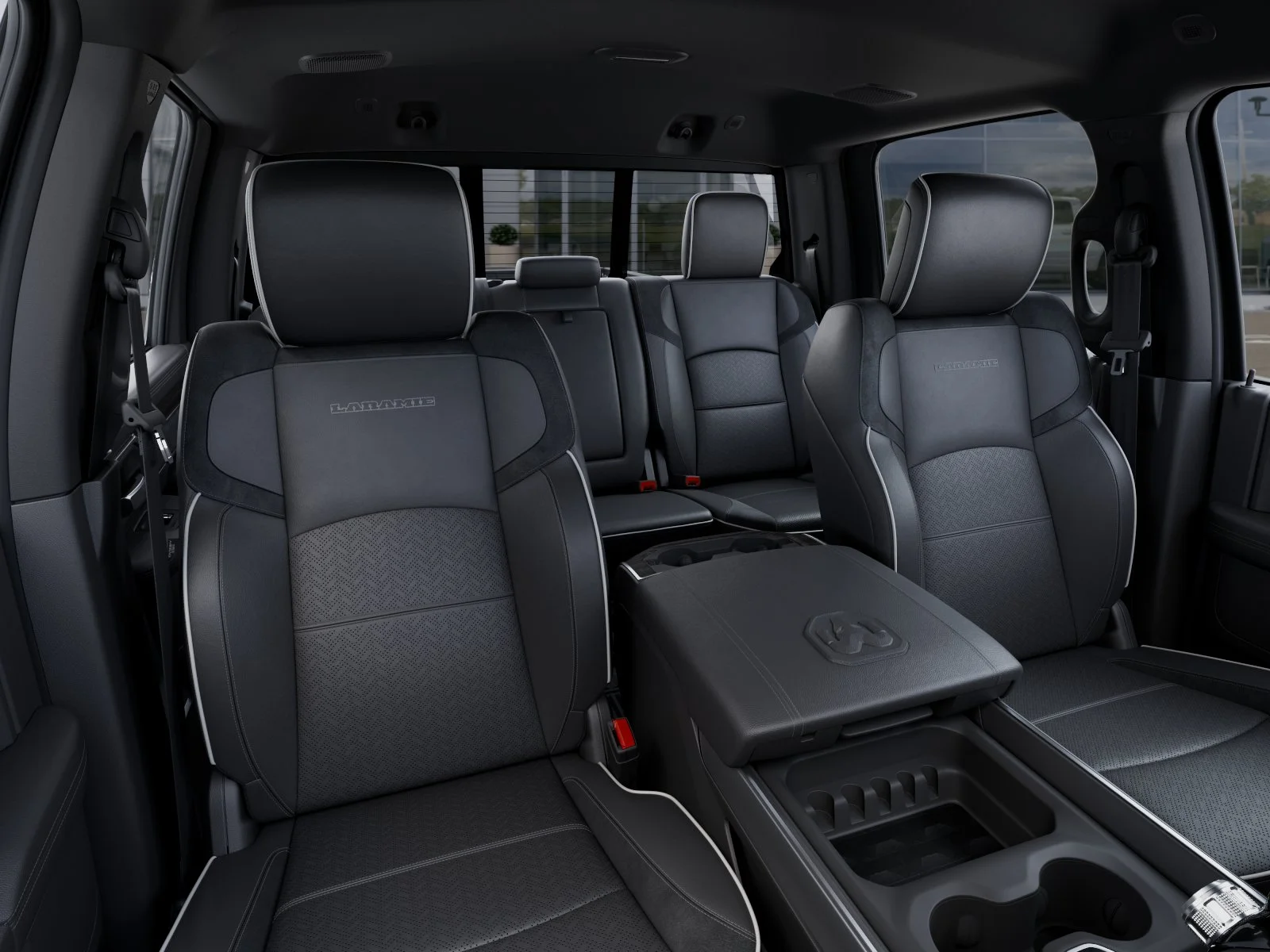 New 2026 Ceramic Gray Clear-Coat Exterior Paint RAM Laramie image 16