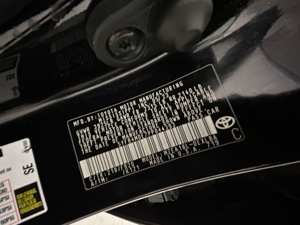 Used 2023 Black Toyota LE image 20
