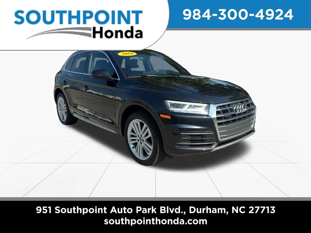 Used 2018 Moonlight Blue Audi 2.0T Premium Plus image 1