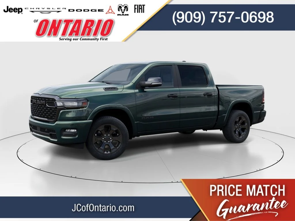 New 2026 Serrano-Green Metallic Exterior Paint RAM Big Horn/Lone Star image 1