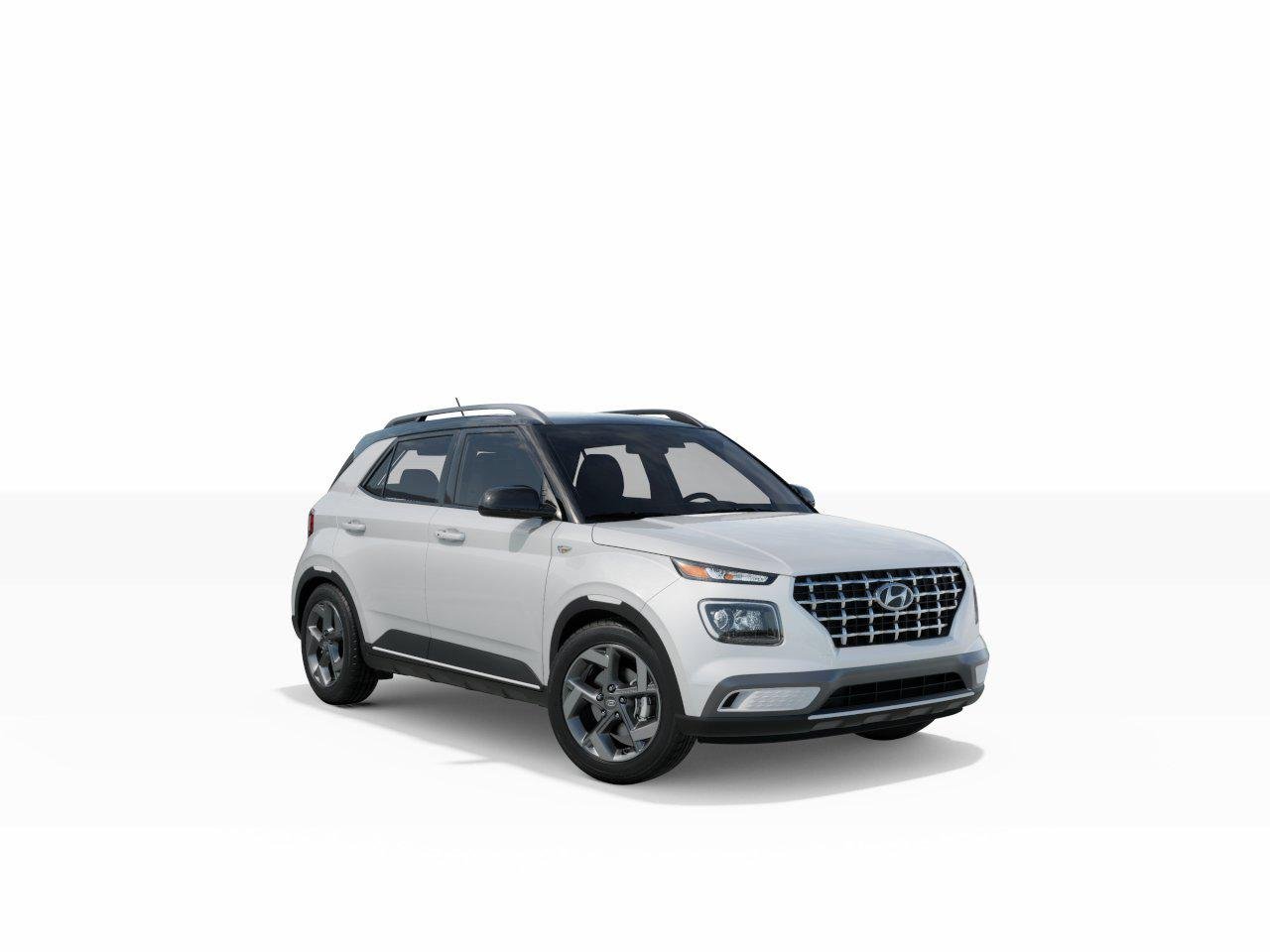 New 2026 Lunar White w/Black Roof Hyundai SEL w/Two-Tone Roof image 2