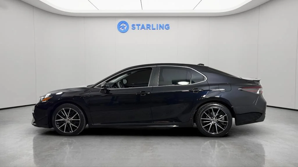Used 2021 Black Toyota SE image 3