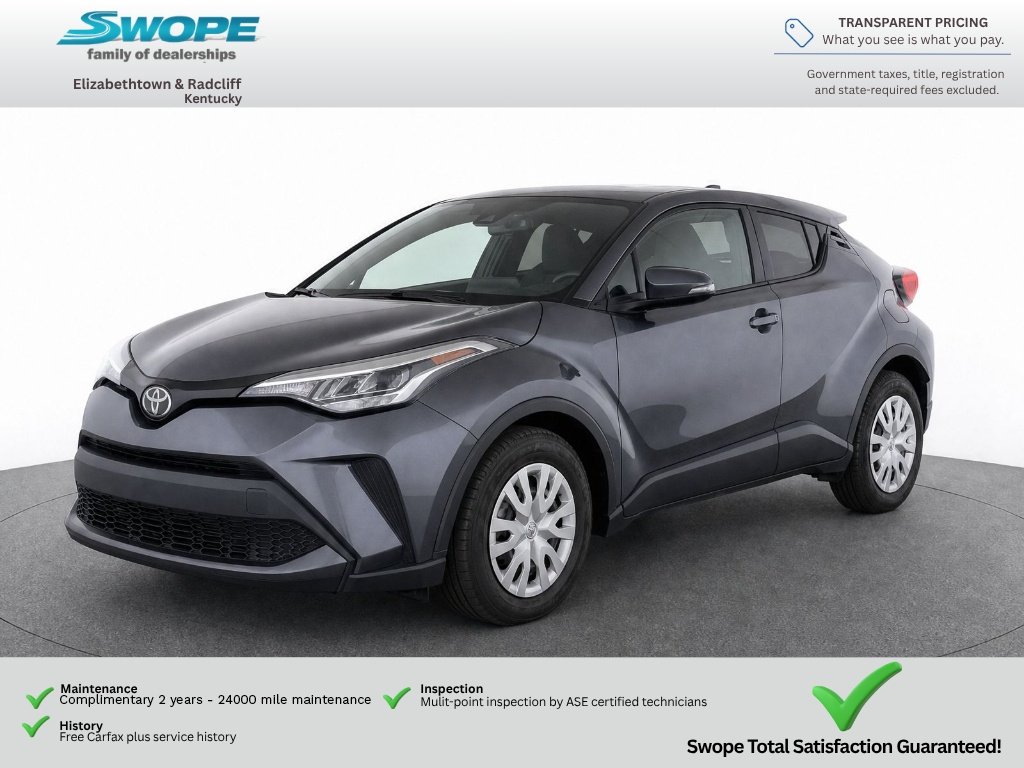 Used 2021 Magnetic Gray Metallic Toyota LE image 2