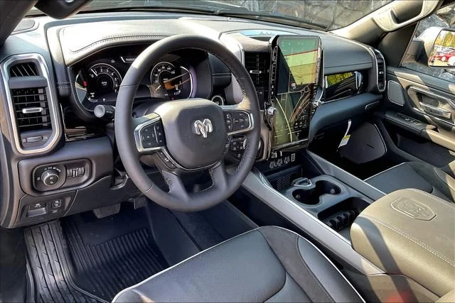 New 2026 Forged Blue Metallic Exterior Paint RAM Laramie image 7
