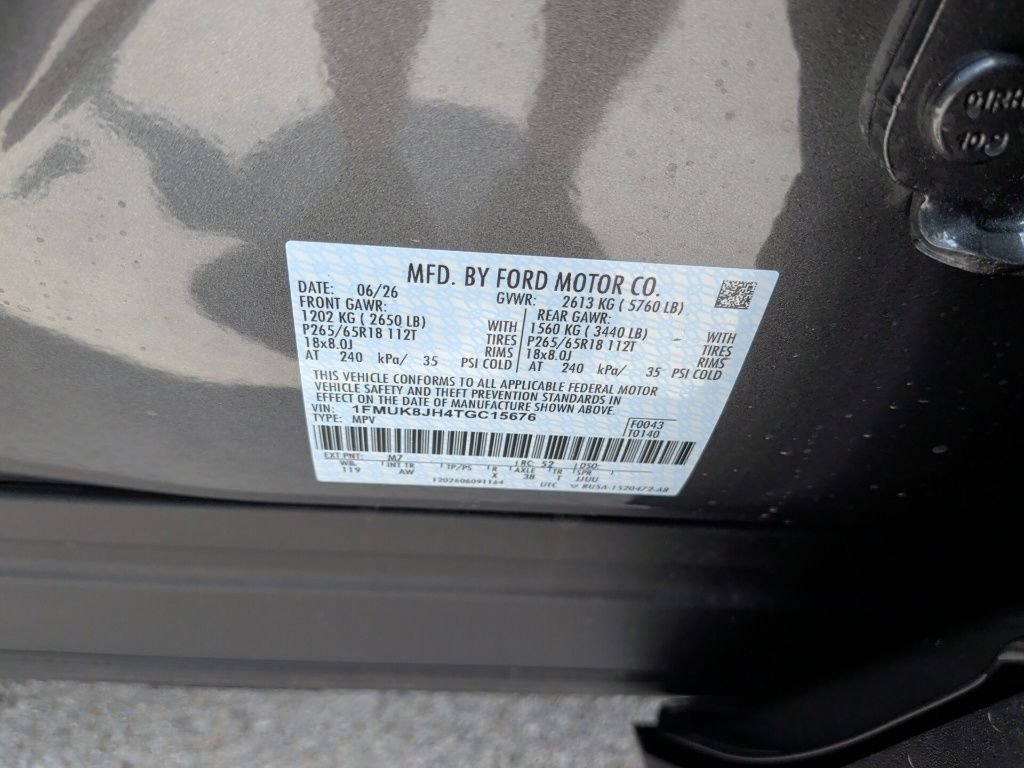 New 2026 Carbonized Gray Metallic Ford Tremor® image 49