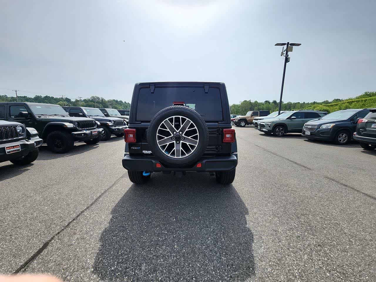 Used 2023 Black Clearcoat Jeep Sahara image 8