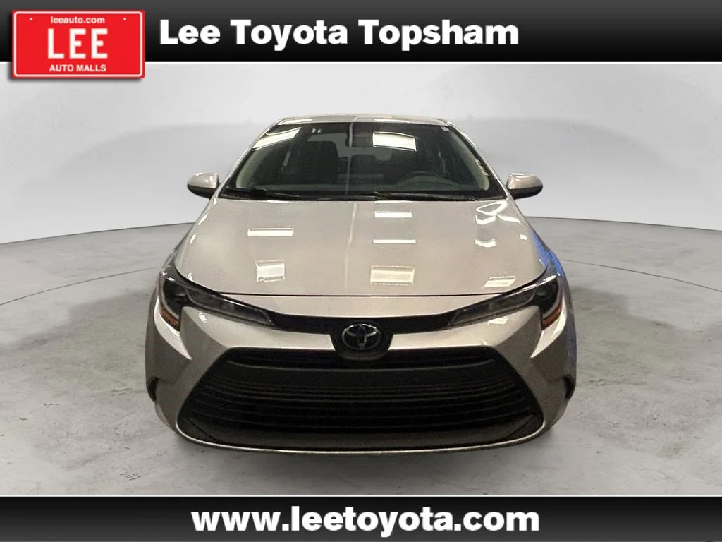 Used 2024 Classic Silver Metallic Toyota LE image 8