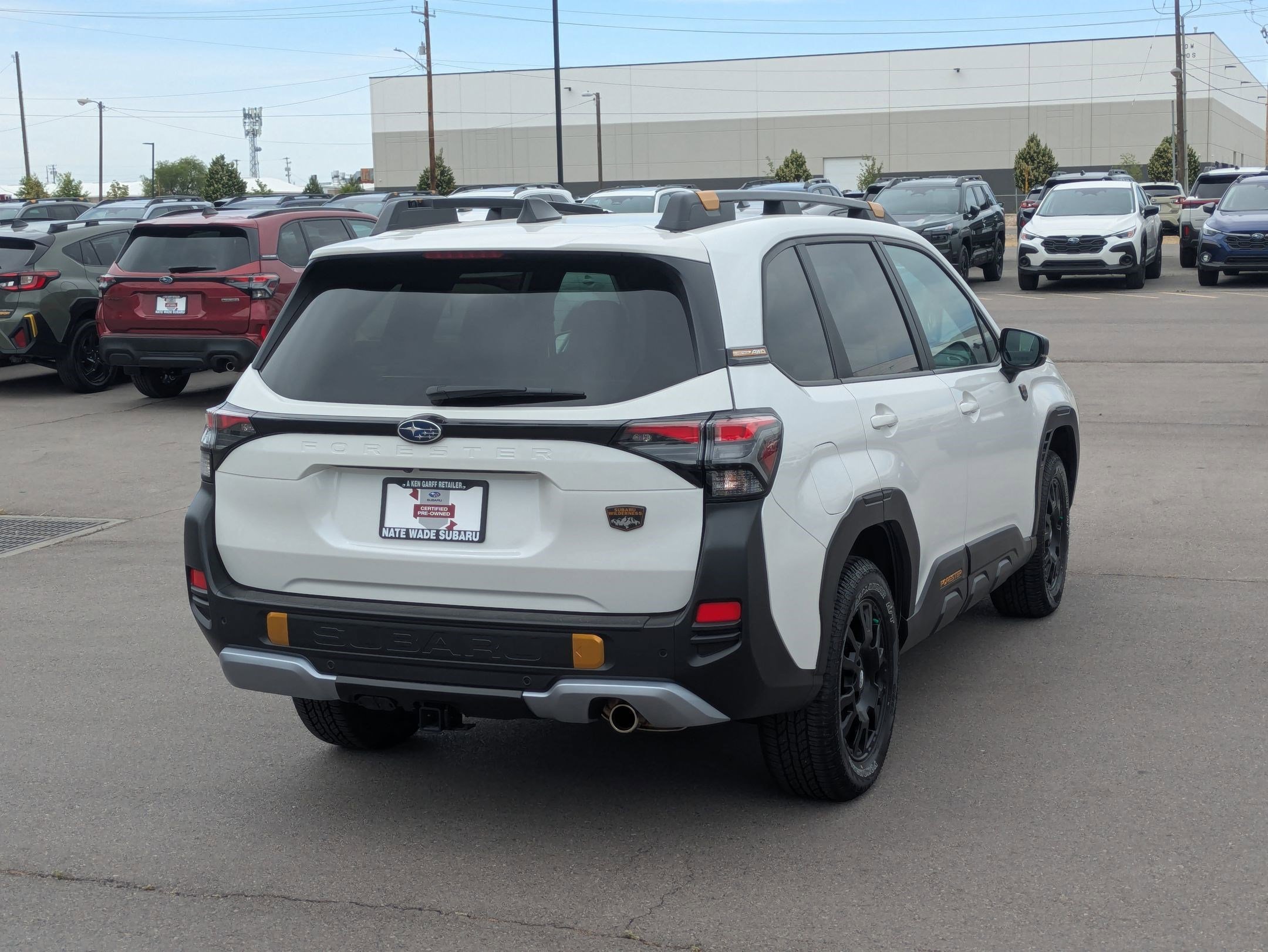 Certified Used 2026 Crystal White Pearl Subaru Wilderness image 3