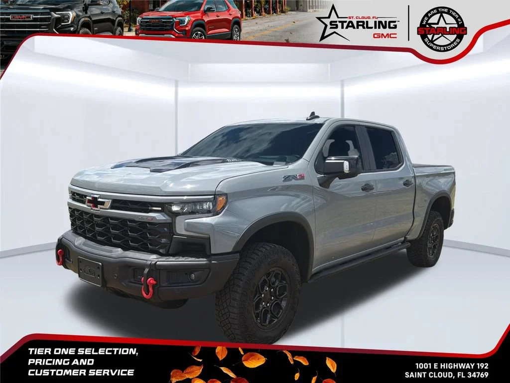 Used 2025 Slate Gray Metallic Chevrolet ZR2 image 1