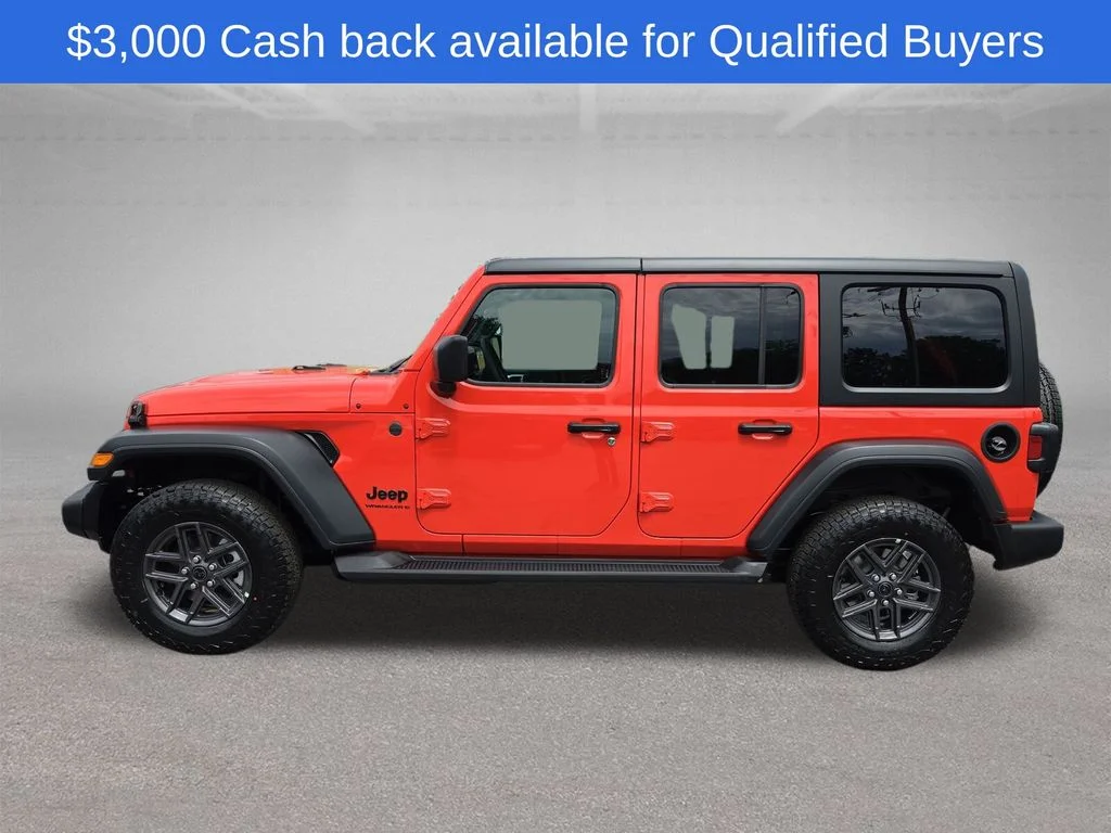 New 2026 Firecracker Red Clearcoat Jeep Sport S image 2