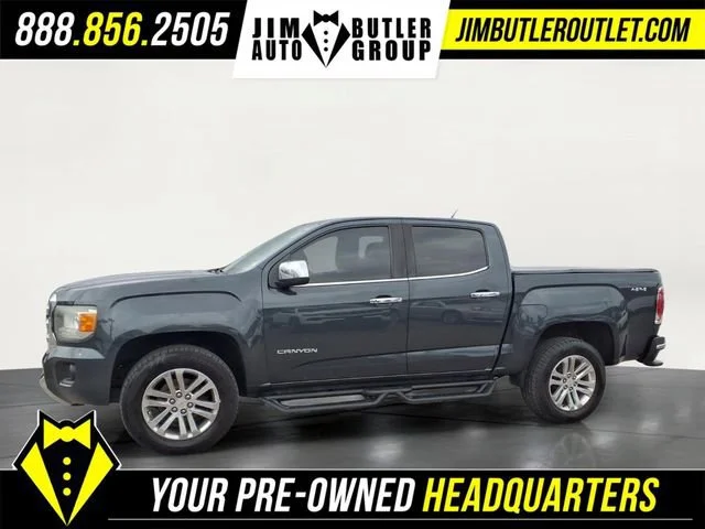 Used 2018 DARK SLATE METALLIC GMC 4WD SLT image 20