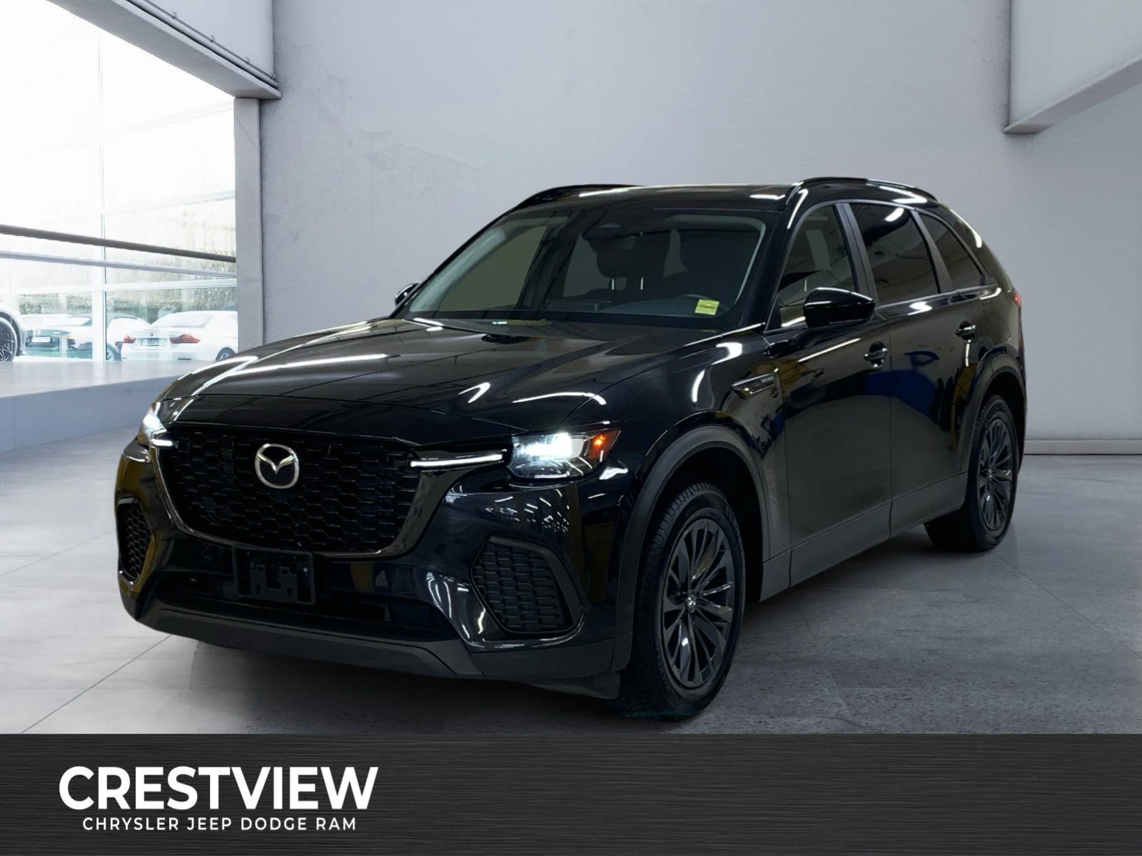 Certified Used 2025 Jet Black Mica Mazda GS-L image 1