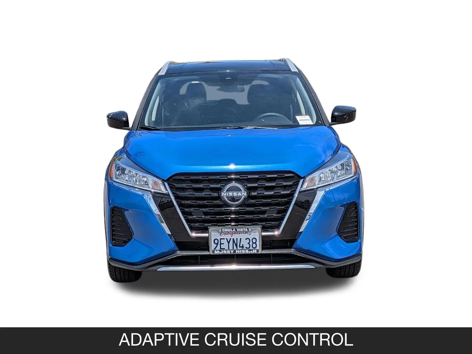 Used 2023 Electric Blue Metallic/Super Black Nissan SV image 4