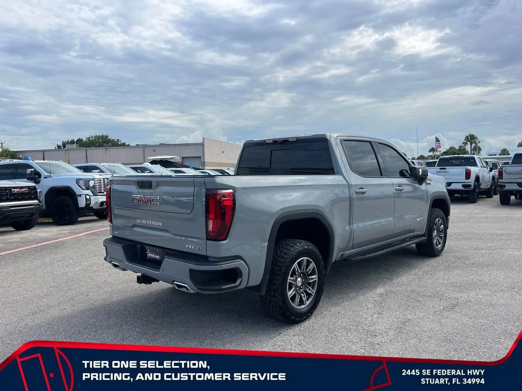 Used 2024 Thunderstorm Gray GMC AT4 image 7