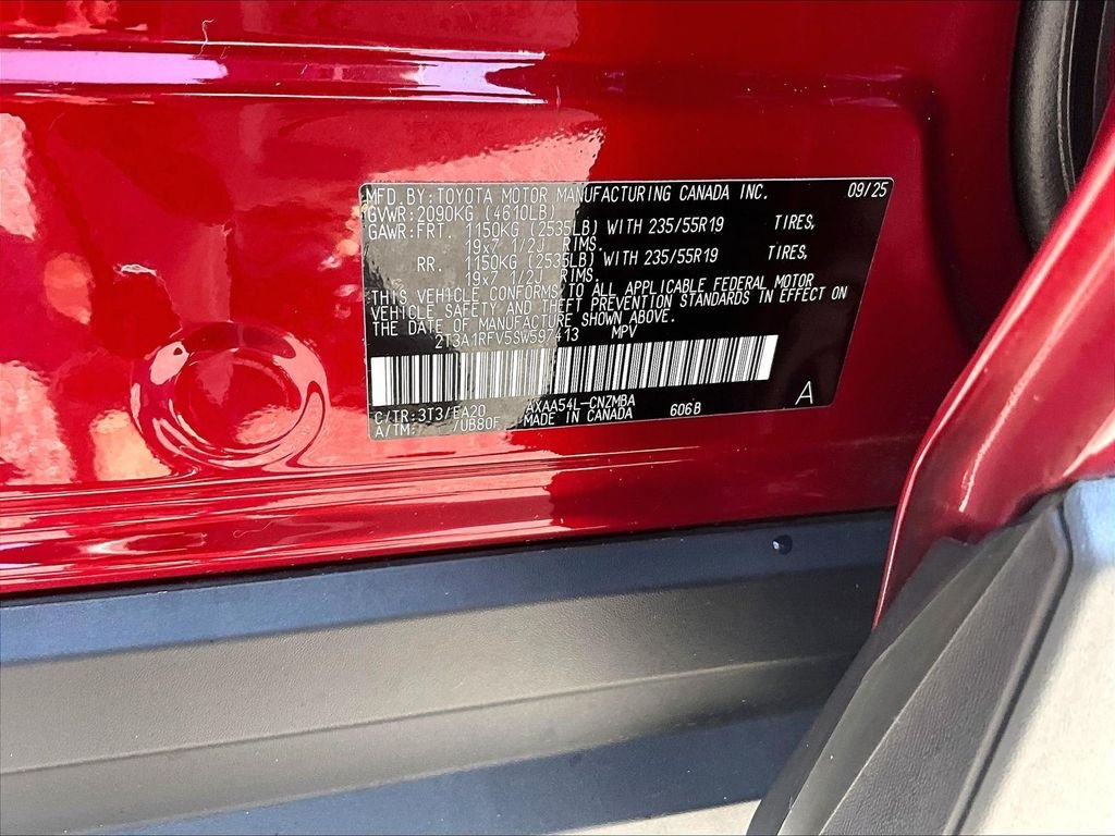 Used 2025 Red Toyota XLE Premium image 36