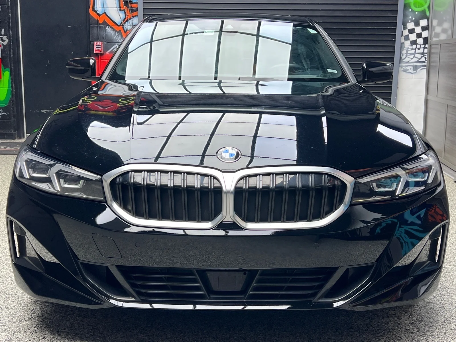 Used 2025 Jet Black (668) BMW 330i image 2