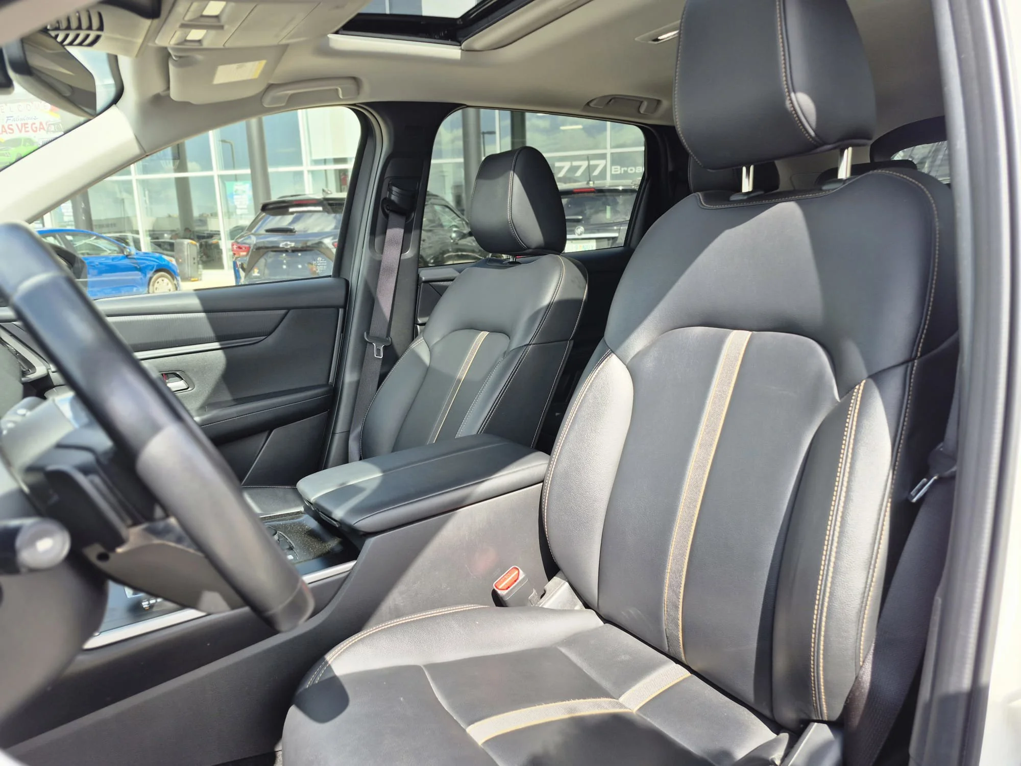 Certified Used 2025 Rhodium White Metallic Mazda GS-L AWD*Adaptive Cruise | Htd Leather | Sunroof | Htd Wheel | Blind Spot Detection | Park Assist image 7