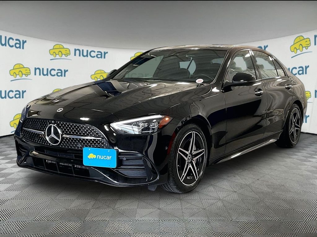 Used 2023 Black Mercedes-Benz C 300 image 3