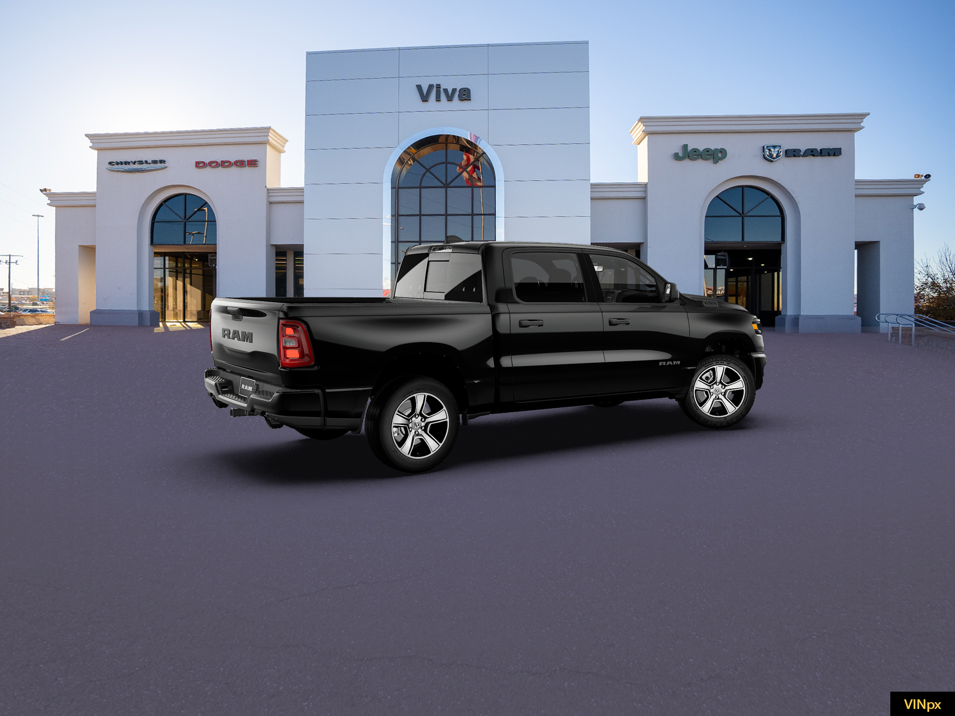 New 2027 Diamond Black Crystal Pearlcoat RAM  image 8