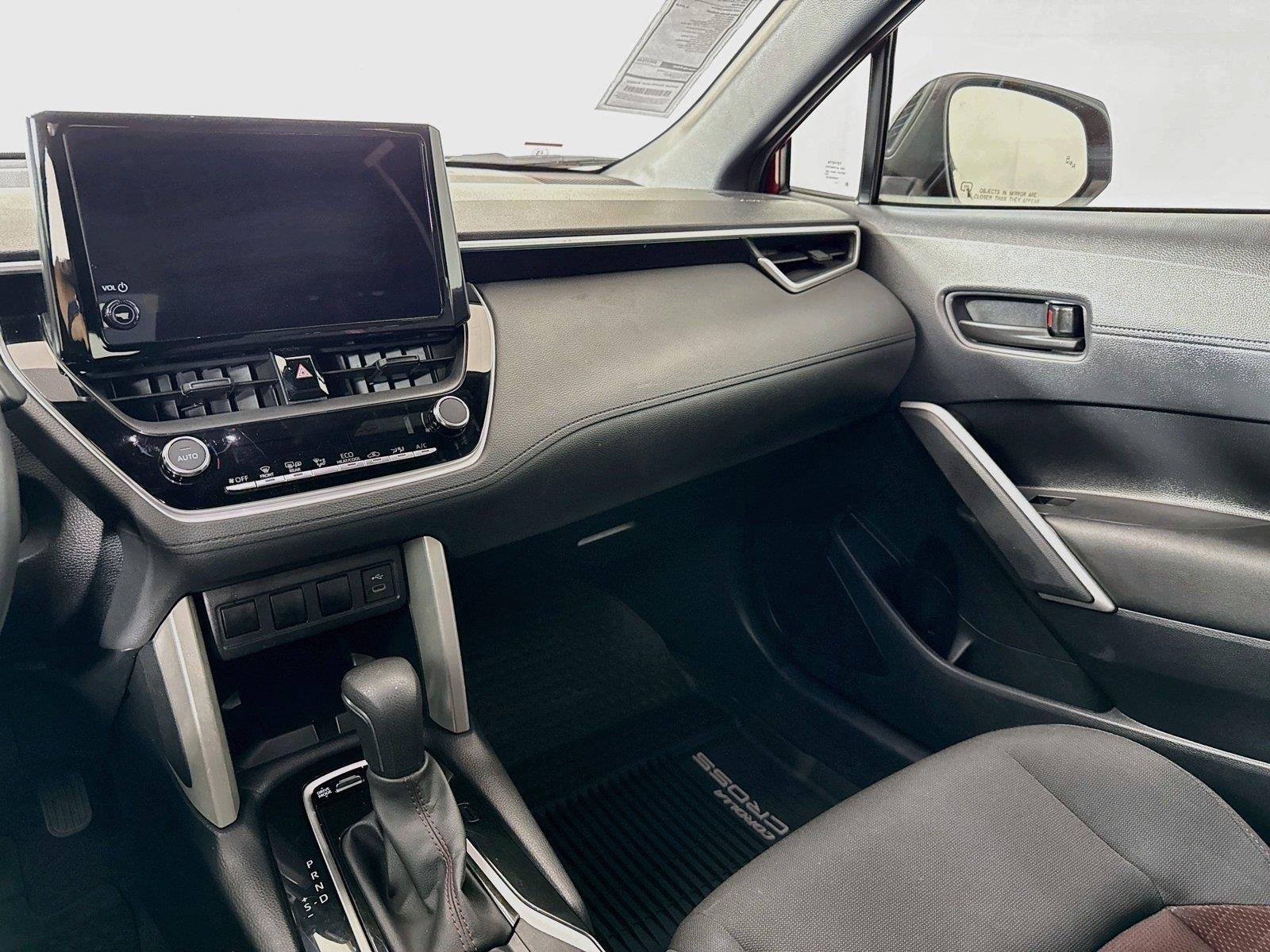 Certified Used 2024 Barcelona Red Metallic/Jet Black Toyota Hybrid Nightshade Edition image 29