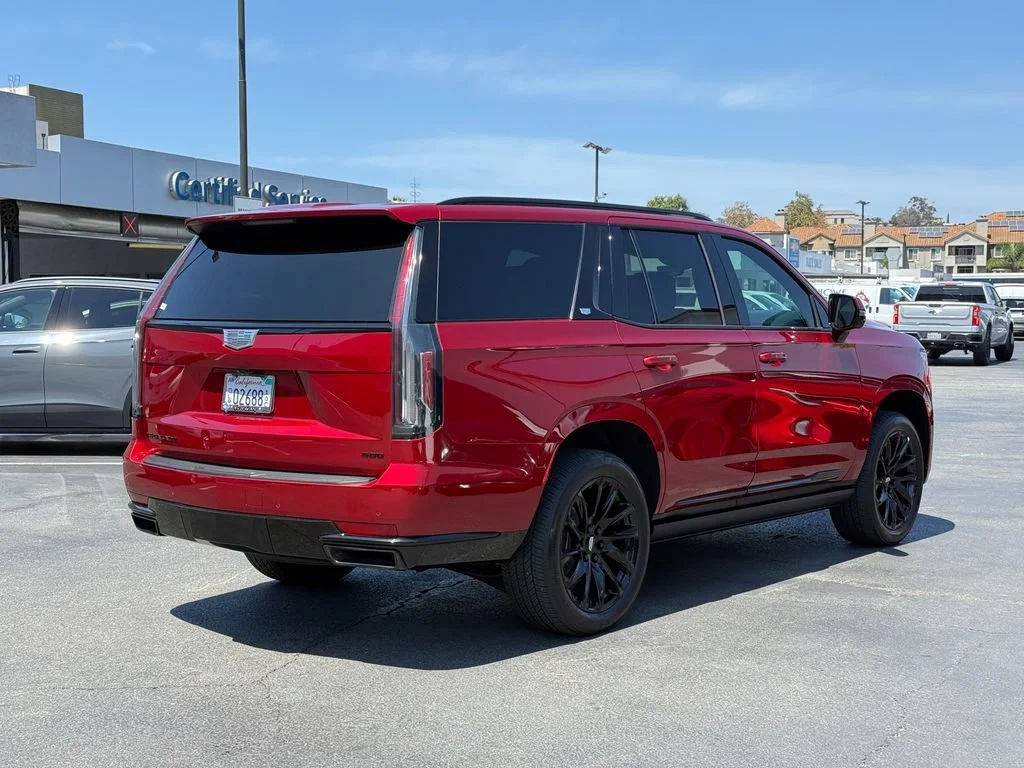 Used 2024 Radiant Red Tintcoat Cadillac Sport Platinum image 7
