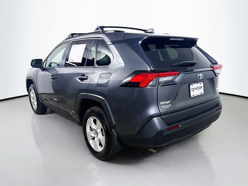 Used 2021 Magnetic Gray Metallic Toyota Hybrid LE image 5