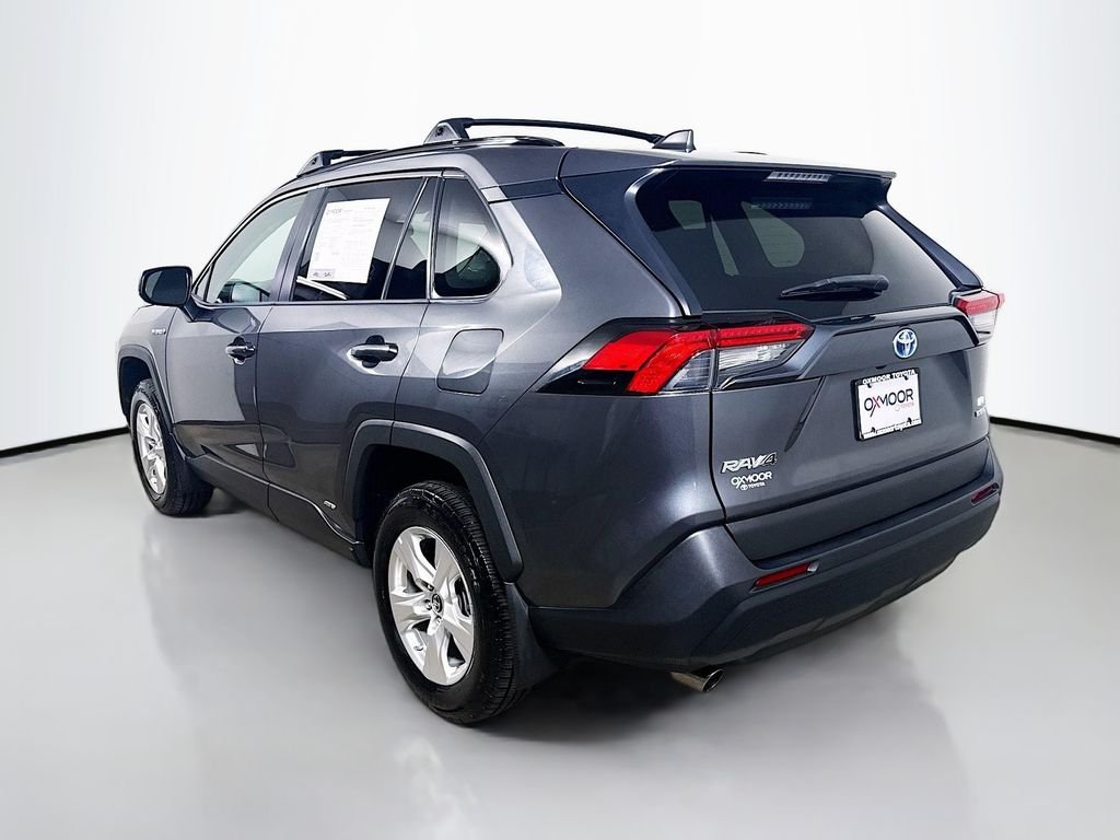 Used 2021 Magnetic Gray Metallic Toyota Hybrid LE image 5